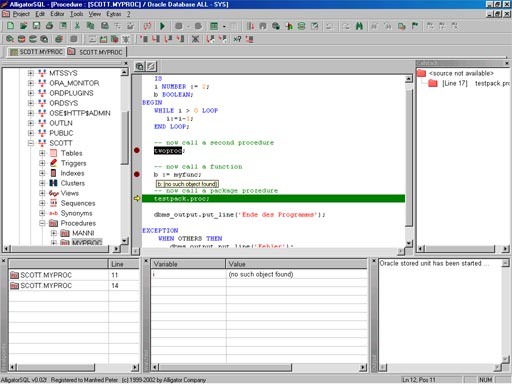 AlligatorSQL Screenshot